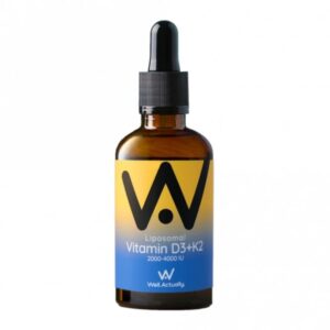 Well.Actually. Summer Fruits Liposomal Vitamin D3 + K2 - 60ml